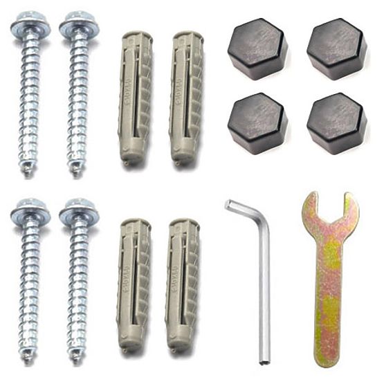 Vaso sospeso nero Remus Rustic rovere antico