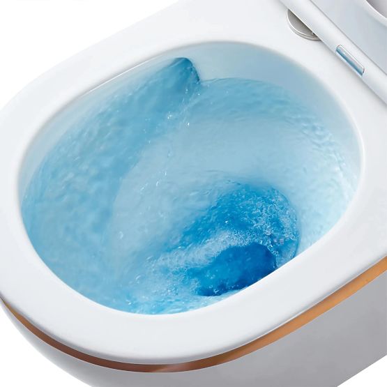 WC sospeso Rea Carlo Mini Tornado GOLD EDGE