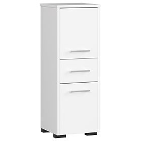 ARMADIETTO DA BAGNO FIN COLONNA 30 2D 1SZ 85cm PK BIANCO
