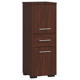 ARMADIETTO DA BAGNO FIN COLONNA 30 2D 1SZ 85cm WENGE