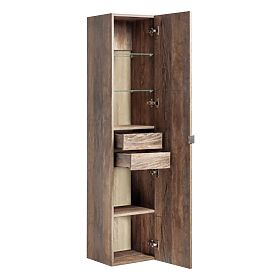 Armadio alto 1 porta 2 cassetti