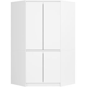ARMADIO ANGOLARE S100 4D CLP BIANCO