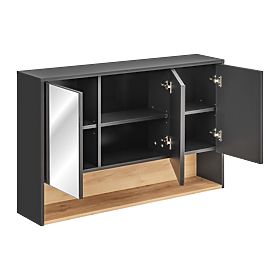 Armadio con specchio 120cm 3 porte