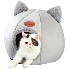 Casetta per gatti AMBER GRIGIA taglia M