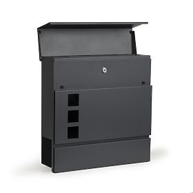 Cassetta postale lettere giornali acciaio zincato ModernHome