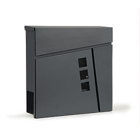 Cassetta postale lettere giornali acciaio zincato