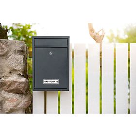 Cassetta postale per lettere Gustav antracite