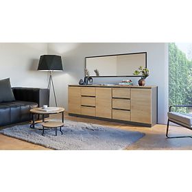 Cassettiera COSTA 1D3S/2D3S BA ANTRACYT ARTISAN