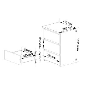 COMÒ CL3/40 PK GRAFITE GRIGIO / ROVERE ARTIGIANO