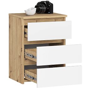COMÒ CL3/40 ROVERE ARTIGIANO / BIANCO