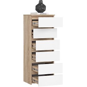 COMÒ CL6 PK ROVERE SONOMA / BIANCO