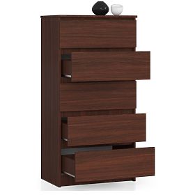 COMÒ K 60 cm 5 CASSETTI PK WENGE
