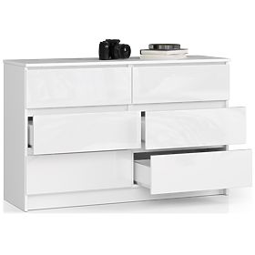 COMÒ K120 6 CASSETTI CLP PK BIANCO LUCIDO