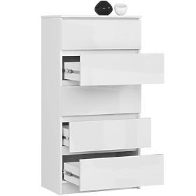 COMÒ K60 5 CASSETTI CLP PK BIANCO LUCIDO
