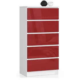 COMÒ K60 5 CASSETTI CLP PK ROSSO LUCIDO
