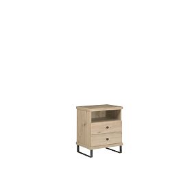 Comodini CALI con doghe C17 artisan, Halmar