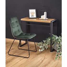 Consolle BOLIVAR KN1 rovere dorato / nero (1p=1ks), Halmar