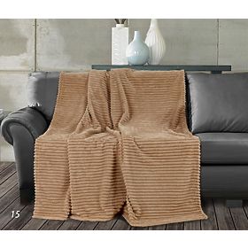 Coperta in peluche Duna 150x200 - beige, Matex