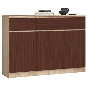 CREDENZA K140 3D 3SZ CLP PK SONOMA / WENGE