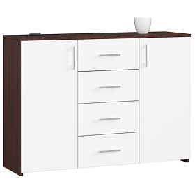 CREDENZA K45 PK WENGE / BIANCO