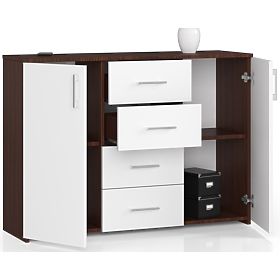 CREDENZA K45 PK WENGE / BIANCO