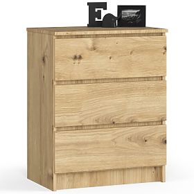 CREDENZA K60 3 CASSETTI CLP PK ROVERE ARTISAN