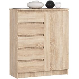 CREDENZA K80 1D 5SZ PK ROVERE SONOMA
