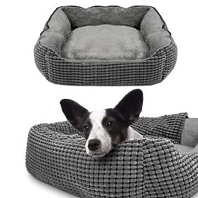 Cuccia con coperta M - grigio