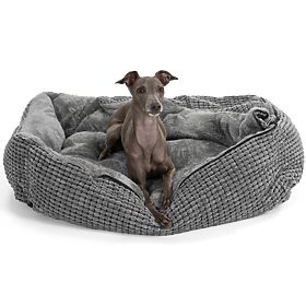 Cuccia con coperta M - grigio, PuppyJoy
