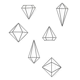 Decorazione da parete PRISMA umbra