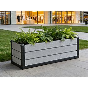 Elegante Fioriera da Giardino Vaso per Piante Fioriera Rettangolare 105x39x36,55 cm