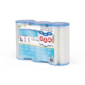 Filtro tipo A - per pompa piscina Intex 29000 - 3 pezzi, INTEX