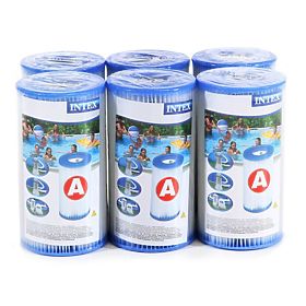 Filtro tipo A - per pompa piscina Intex 29000 - 6 pezzi, INTEX
