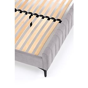 FRANCESCA 160, letto, grigio chiaro (3p=1ks)