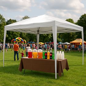 Gazebo da giardino 3x3 m con tetto automatico pieghevole per terrazza MultiGarden