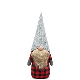 Gnomo di Natale 30cm YX055, Tutumi