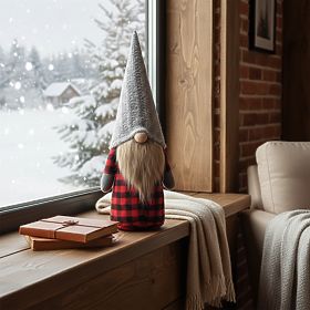 Gnomo di Natale 40 cm YX055, Tutumi