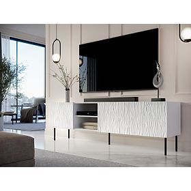 Mobile TV JUNGLE, bianco opaco / bianco opaco, Halmar