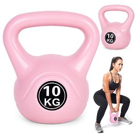 Kettlebell da 10 kg per esercizi rosa ModernHome