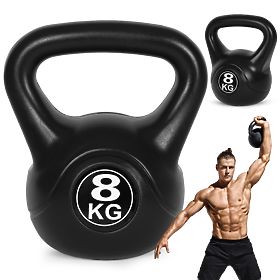 Kettlebell peso 8 kg per esercizi palla fitness ModernHome