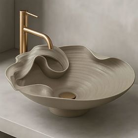 Lavabo da appoggio Rea HM-12 Handmade ART, Rea