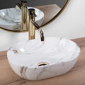 Lavabo da mobile Rea AMELIA MINI AIAX SHINY