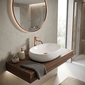 Lavabo da mobile Rea Melania, Rea