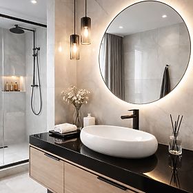 Lavabo da mobile Rea Melania, Rea