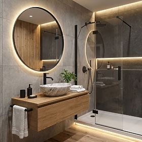 Lavabo da mobile Rea Sofia Stone, Rea