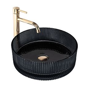 Lavabo senza tempo Rea Ingrid 36 Nero
