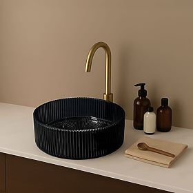 Lavabo senza tempo Rea Ingrid 36 Nero