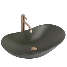 Lavabo senza tempo Rea Royal Olive Matt, Rea