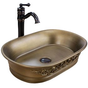 Lavabo senza tempo REA WILMA RUSTIC