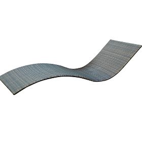 Lettino da giardino SUCCESSO in tecnorattan